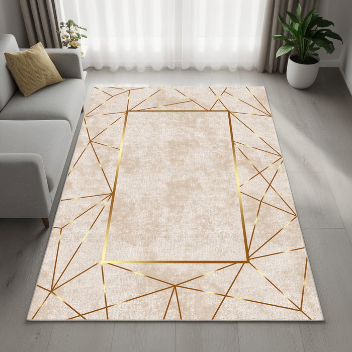 Conceptum Els2400 Alfombra de Pasillo de Terciopelo Multicolor 100 x 150 cm Conceptum Els2400 Alfombra de Pasillo de Terciopelo Multicolor 100 x 150 cm